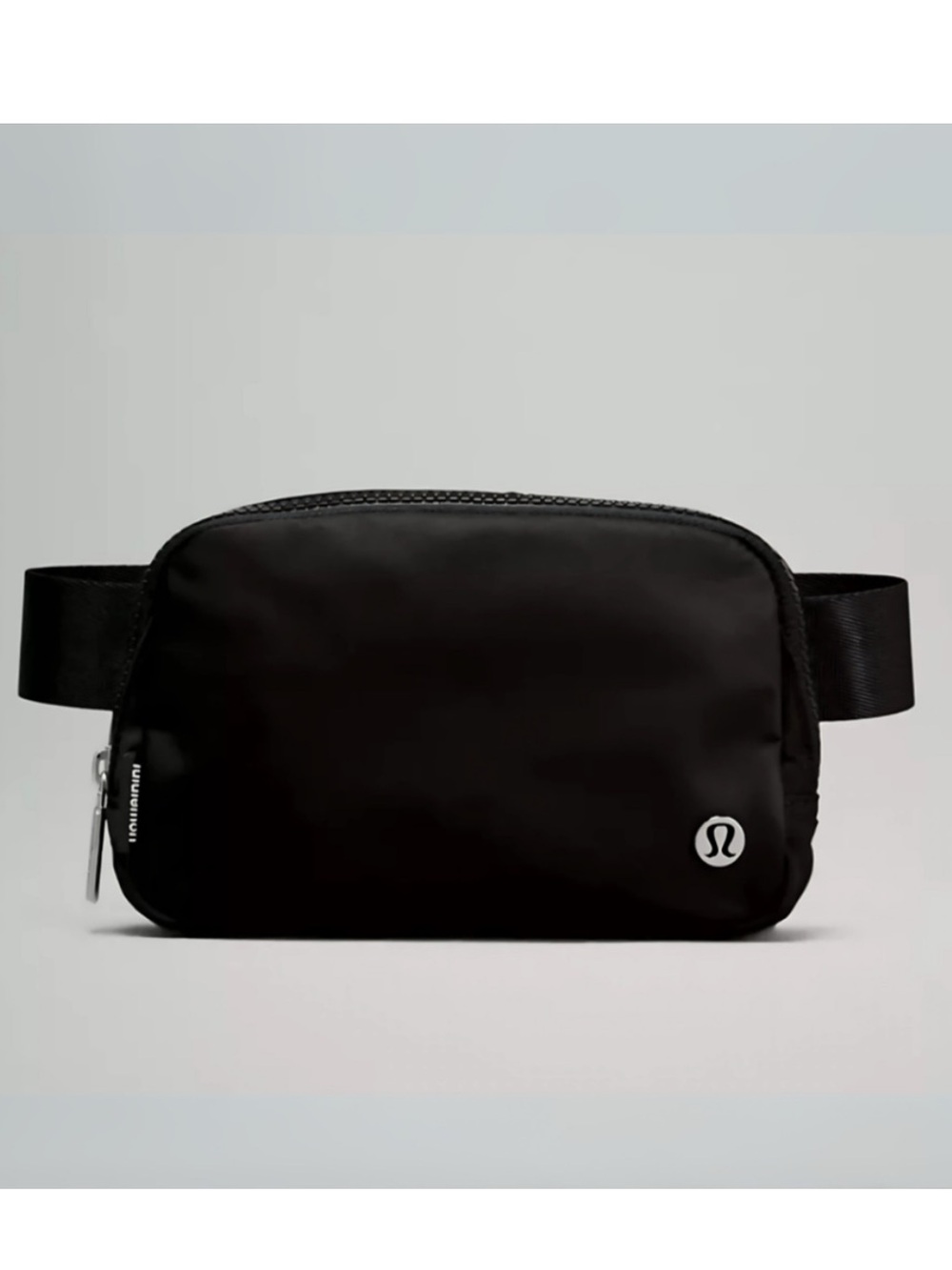 lululemon athletica Black Belt Bag with Subtle Logo - 1lb bag